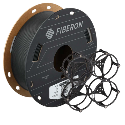 Fiberon PETG-rCF08 Siyah Filament 1.75mm 500gr