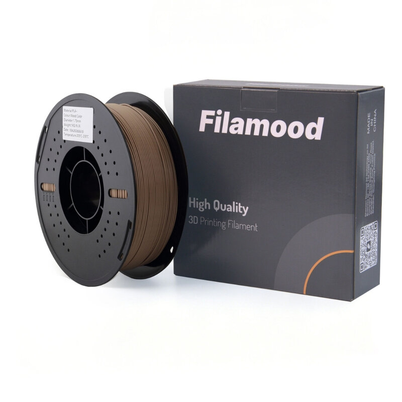 Filamood - Filamood PLA+ Ahşap Rengi Filament 1.75mm 1Kg