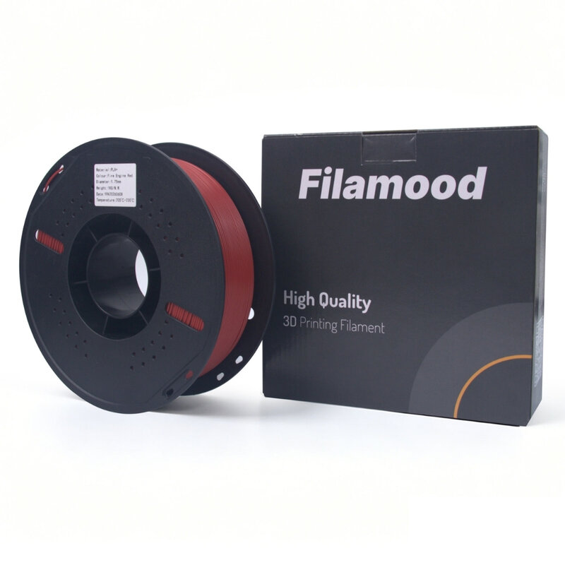 Filamood - Filamood PLA+ Ateş Kırmızısı Filament 1.75mm 1Kg