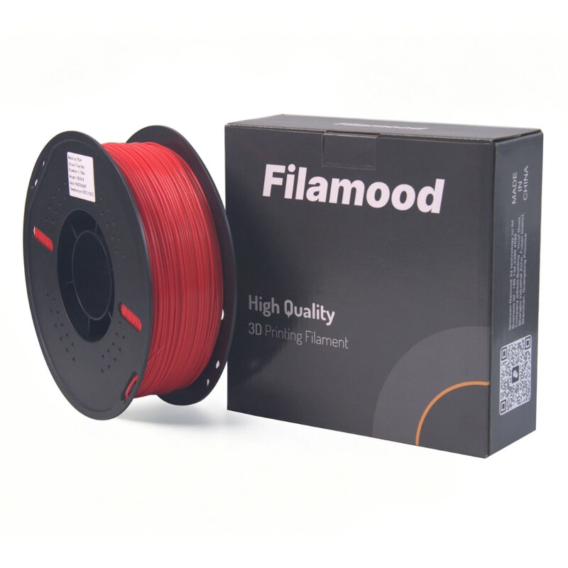 Filamood - Filamood PLA+ Gerçek Kırmızı Filament 1.75mm 1Kg