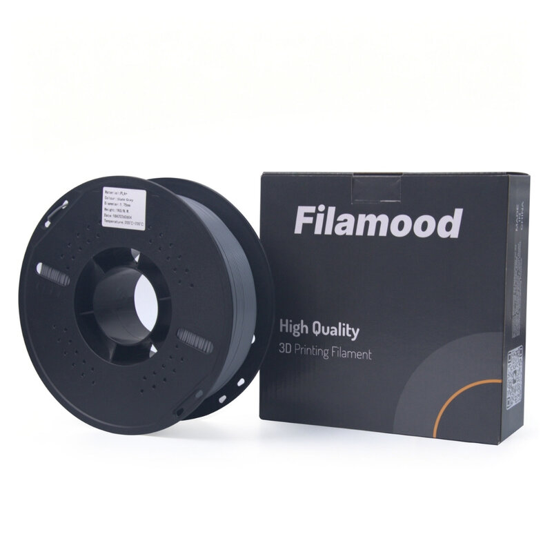 Filamood - Filamood PLA+ Gri Filament 1.75mm 1Kg