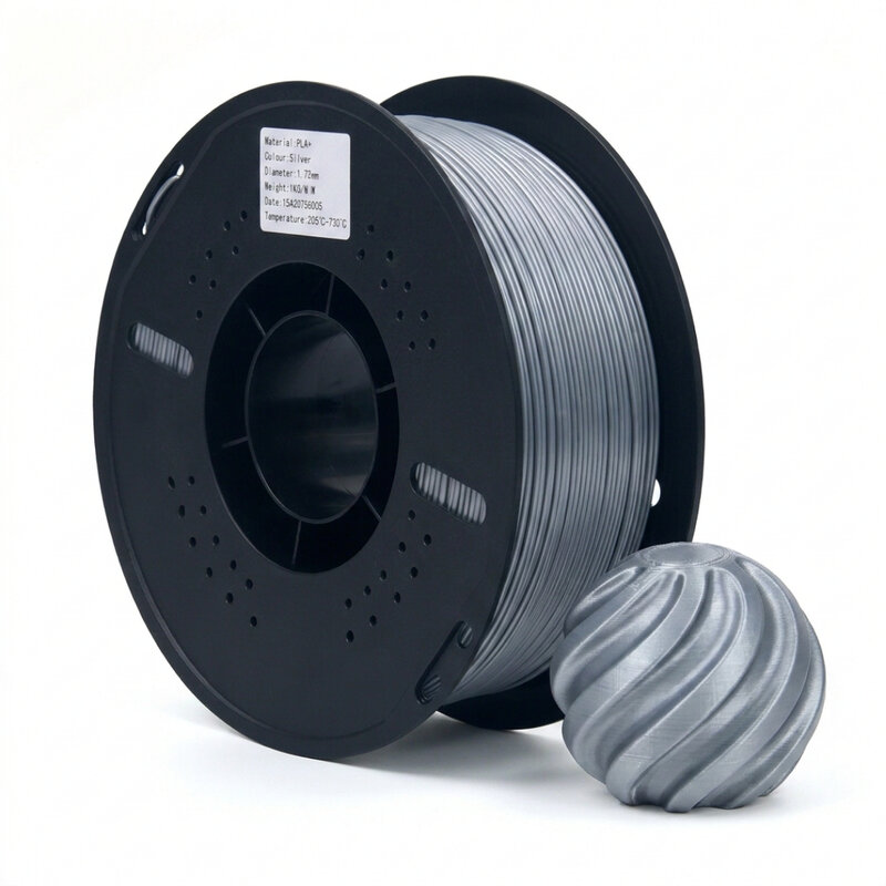 Filamood PLA+ Gümüş Filament 1.75mm 1Kg