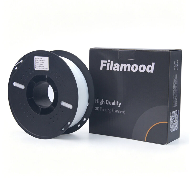 Filamood - Filamood PLA+ İnci Beyazı Filament 1.75mm 1Kg