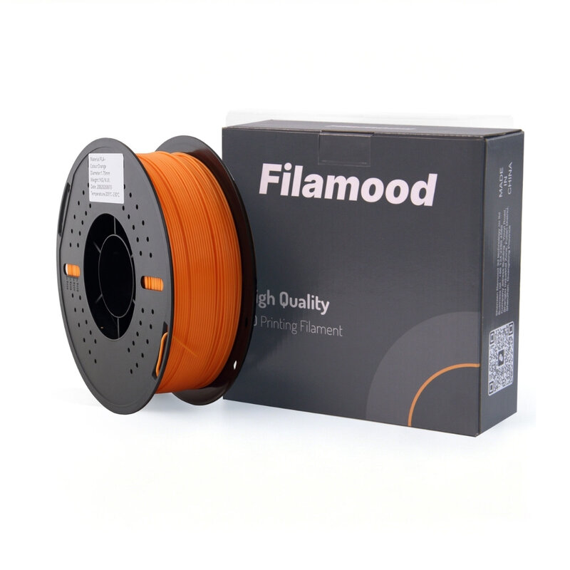 Filamood - Filamood PLA+ Turuncu Filament 1.75mm 1Kg
