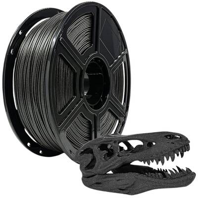 Flashforge - PLA Galaksi Mat Siyah Filament 1KG
