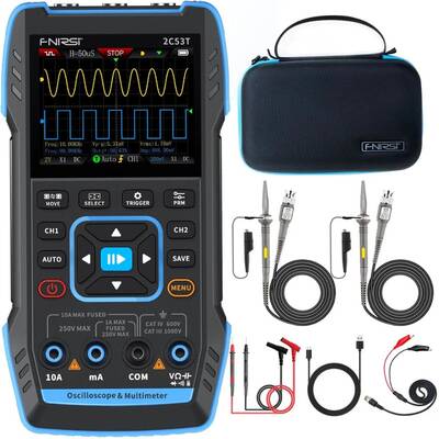 FNIRSI 2C53T H 3in1 50Mhz Osiloskop - Multimetre - Sinyal Jeneratörü
