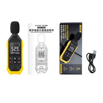 FNIRSI FDM-01 Dijital Gürültü Desibel Ölçer