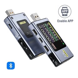 FNIRSI - FNIRSI FNB58 Bluetooth USB Voltmetre Ampermetre Test Cihazı