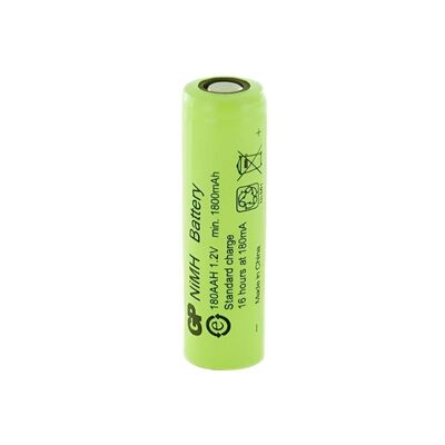 GP 180AAH - AA Size - 1.2V 1800 mAh - Ni-Mh Şarjlı Pil