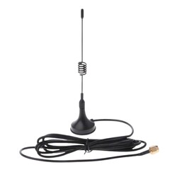 Robo90 - GSM Whip Anten - 5dbi 3m RG174 Kablolu- SMA Erkek