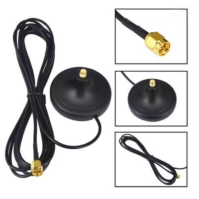 GSM Anten - RG174 Kablolu- SMA Erkek - 3M