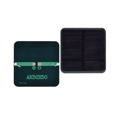 Güneş Paneli 2V 0.32W 160mA - 50x50mm