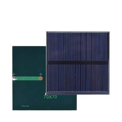 Güneş Paneli 5.5V 0.55W 110mA - 70x70mm