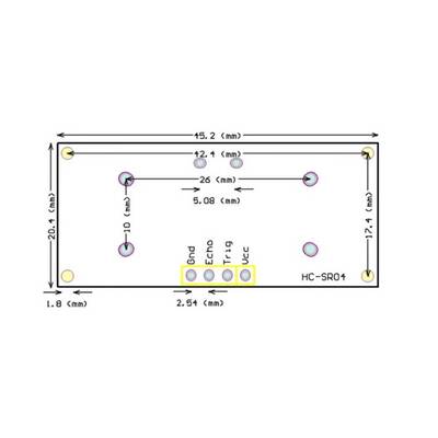 HC-SR04 Ultrasonik Mesafe Sensörü