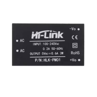 AC 220V DC 5V 3W Çevirici Güç Kaynağı HLK PM01