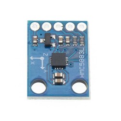 HMC5883L 3 Eksen Pusula Sensörü - Manyetometre - GY273 - Thumbnail
