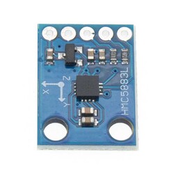 HMC5883L 3 Eksen Pusula Sensörü - Manyetometre - GY273 - Thumbnail