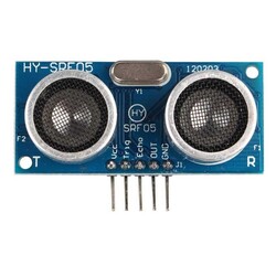 Robo90 - HY-SRF05 Ultrasonik Mesafe Sensör Modülü