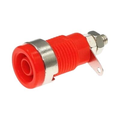 IC-239B Born Klemens Büyük Boy Korumalı Tip Vida Bacak - Kırmızı