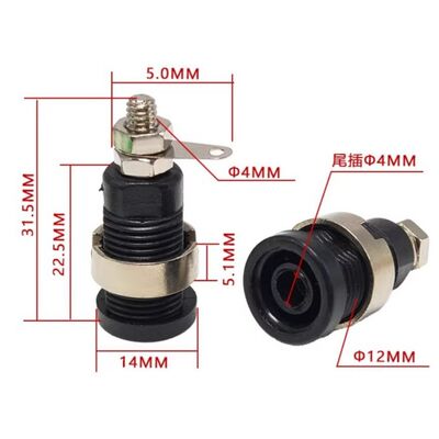 IC-239B Born Klemens Büyük Boy Korumalı Tip Vida Bacak - Mavi