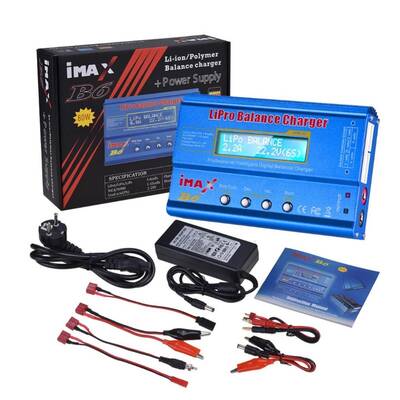 IMAX B6 80W RC Lityum Pil Şarj Cihazı Adaptörlü
