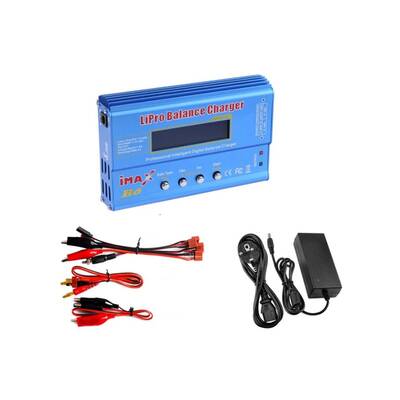 IMAX B6 80W RC Lityum Pil Şarj Cihazı Adaptörlü