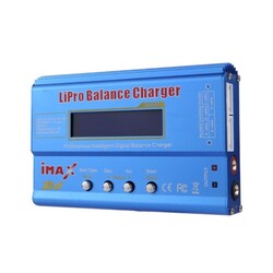 IMAX B6 80W RC Lityum Pil Şarj Cihazı Adaptörlü - Thumbnail