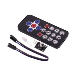 IR Alıcı Verici Kumanda Seti - Arduino Uyumlu - Thumbnail