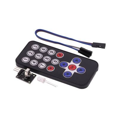 IR Alıcı Verici Kumanda Seti - Arduino Uyumlu