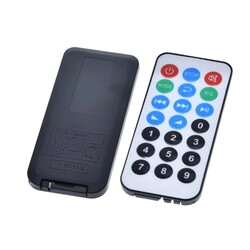 Robo90 - IR (Kızılötesi) Uzaktan Kumanda MP3 Decoder Uyumlu - Pilsiz