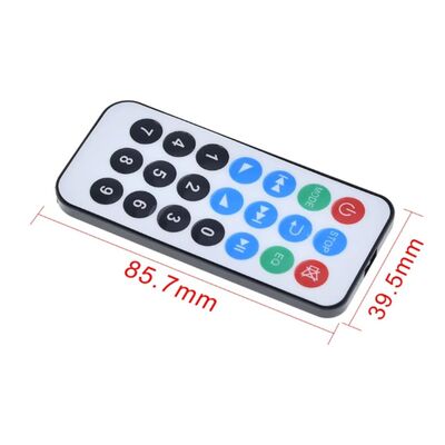 IR (Kızılötesi) Uzaktan Kumanda MP3 Decoder Uyumlu - Pilsiz