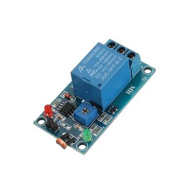 Işık Sensörü Kontrollü Röle Modülü - 5V 1 Kanal - LDR