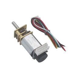Robo90 - JGA12-N20B - 12V 600 RPM Enkoderli Motor