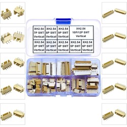Robo90 - JST-XH 2.54mm SMT Header Konnektör Seti 2-12 Pin