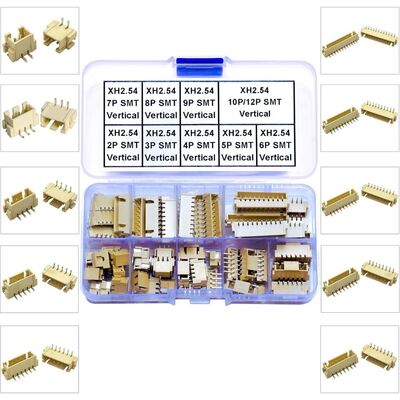 JST-XH 2.54mm SMT Header Konnektör Seti 2-12 Pin