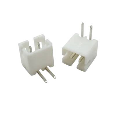 JST-XH 2.54mm Soketli 2 Pin Eğik Tunik Konnektör