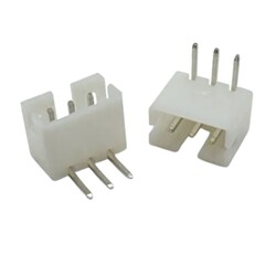 Robo90 - JST-XH 2.54mm Soketli 3 Pin Eğik Tunik Konnektör