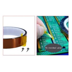 Kapton/Polyimid İzolasyon Bandı - 15mm/33m - Thumbnail