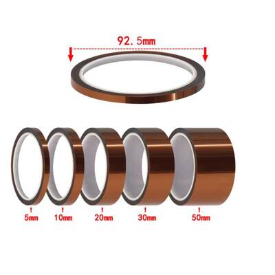 Kapton/Polyimid İzolasyon Bandı - 20mm/33m