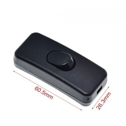 KCD1-112 ON/OFF Anahtar 110-250V - Siyah - Thumbnail