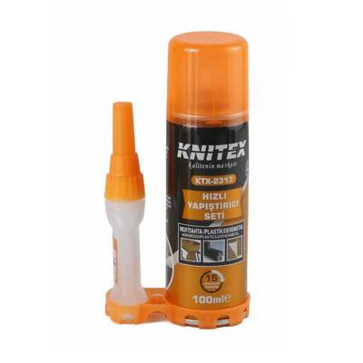 Knitex Hızlı Yapıştırıcı Seti 100ml - KTX-2317