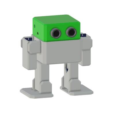 Kollu Otto Robot Gövdesi - 3D Baskı