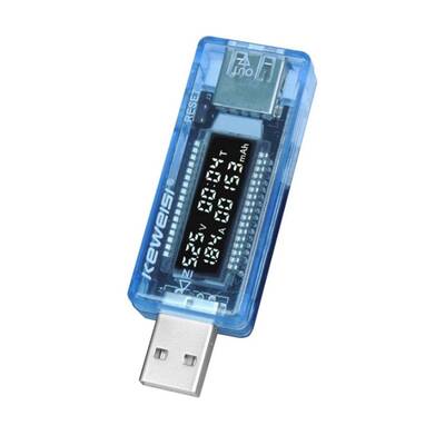 KWS-V20 USB Tester - USB Voltmetre, Ampermetre - Keweisi