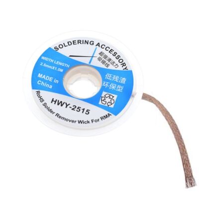 Lehim Temizleme Teli 2.5mm 1.5 Metre - HWY2515