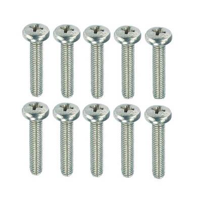 M3x25mm YSB Vida (Galvaniz) - 10 Adet