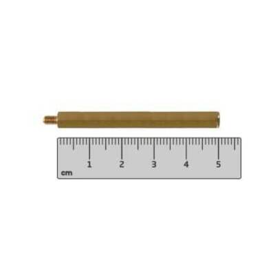 M3x50mm Pirinç Dişi-Erkek Aralayıcı Distans (Standoff)