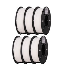 Marka Filament - Marka Filament Hyper PLA - 1.75mm - Beyaz 6'lı Set (6Kg)