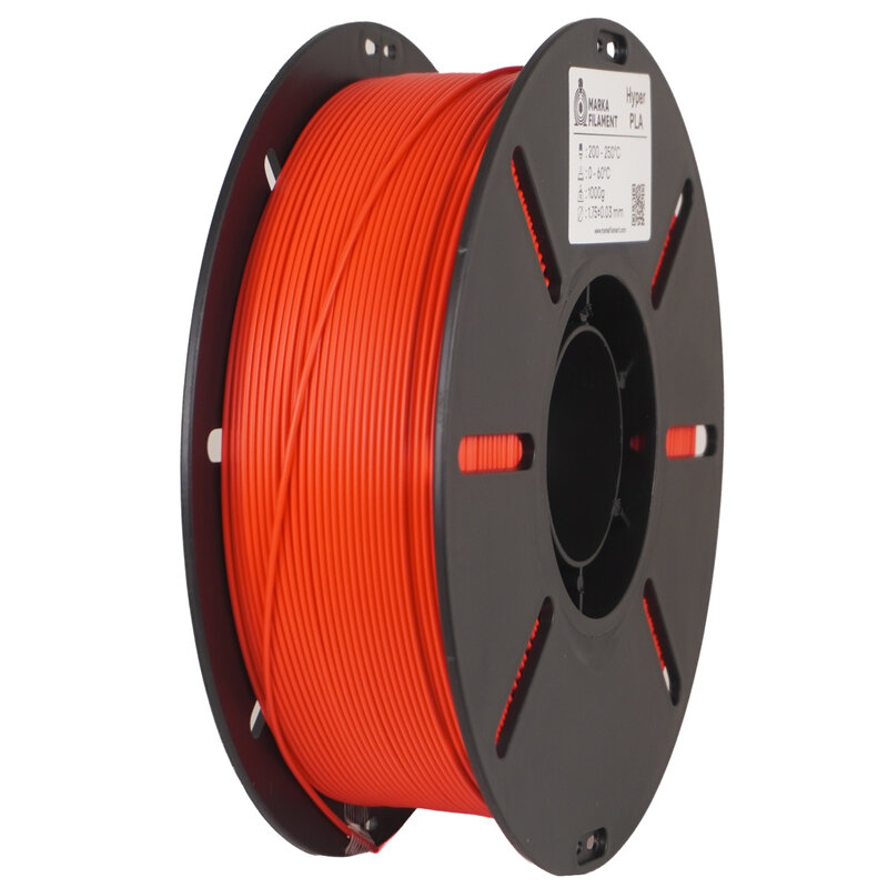 Marka Filament - Marka Filament Hyper PLA - Ateş Kırmızısı - 1.75mm - 1 Kg
