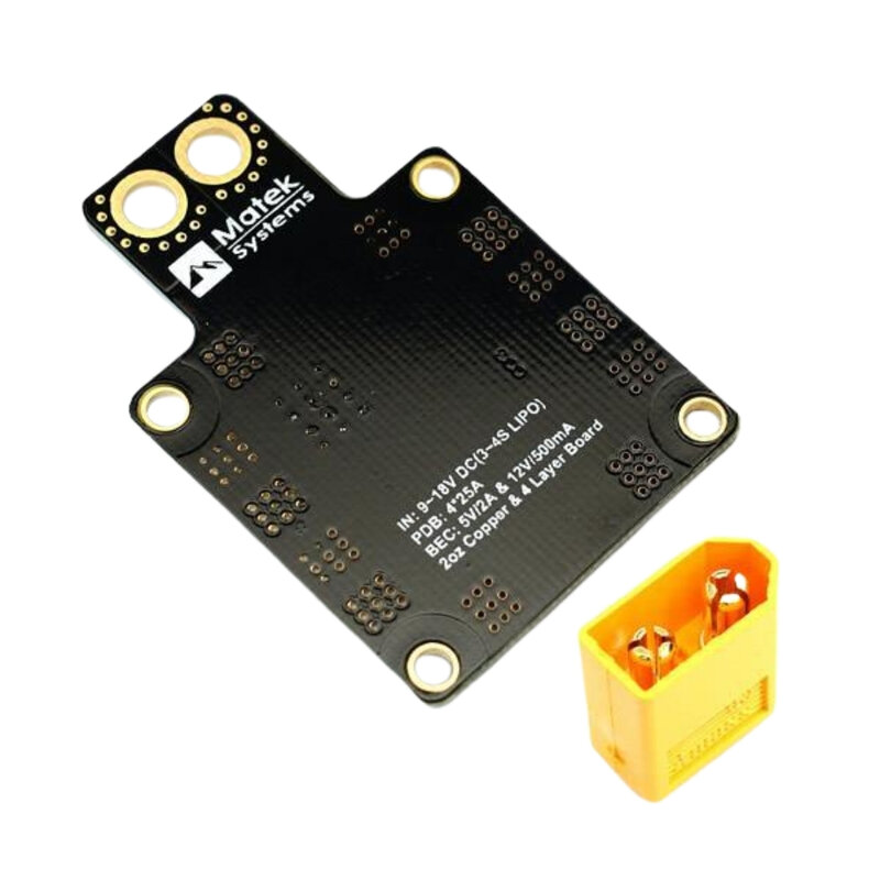 Matek PDB-XT60 5V - 12V ESC Güç Dağıtım Kartı