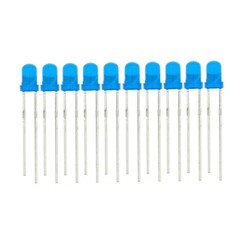 Mavi Led - 3mm - 10 Adet - Thumbnail